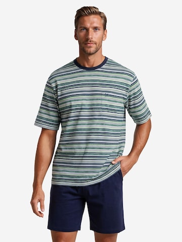HAJO Pyjama kort 'Premium Cotton' in Groen