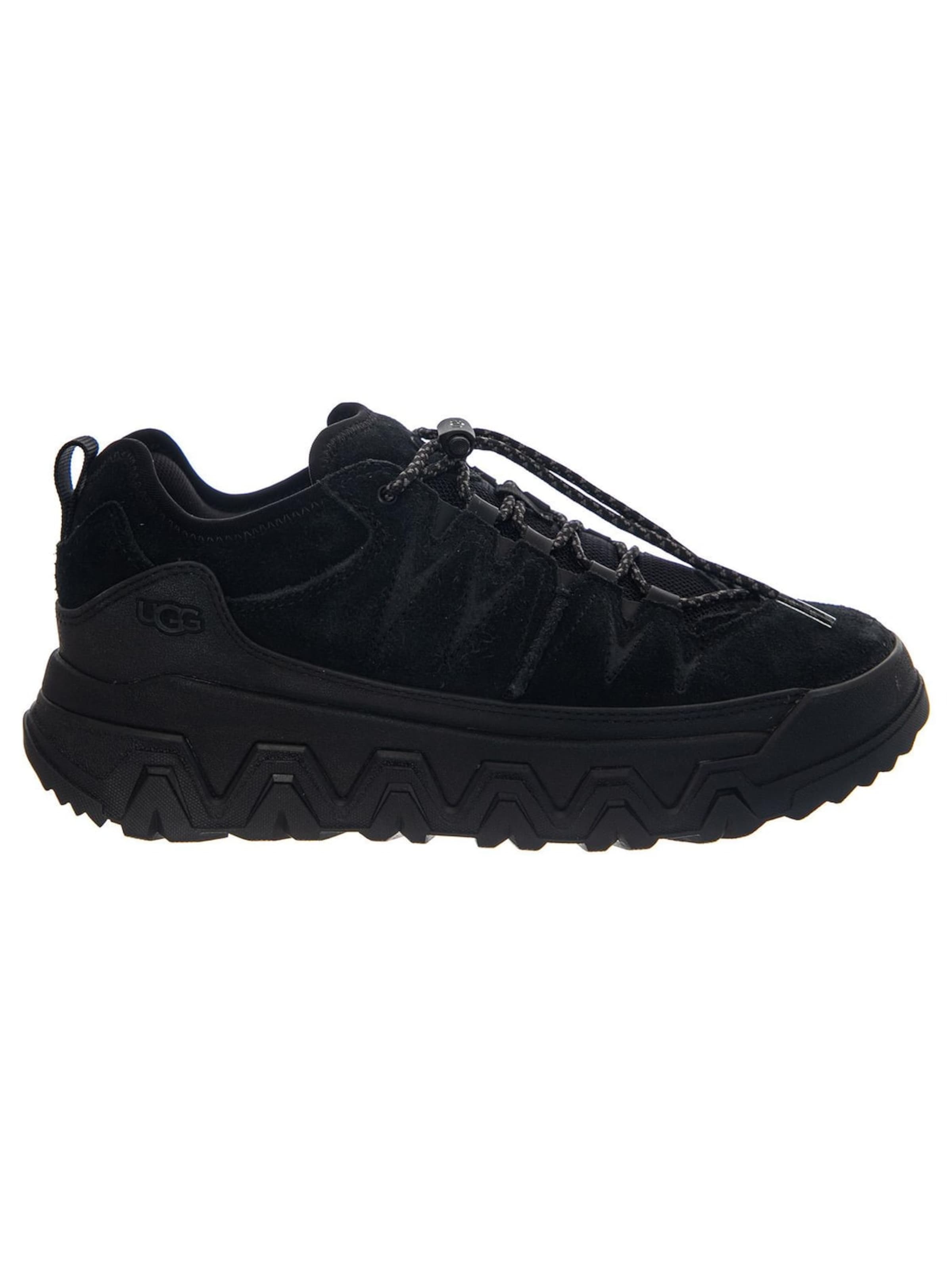 UGG Sporty snøresko 'M CAPTRAIL LOW BLACK' i sort: forside