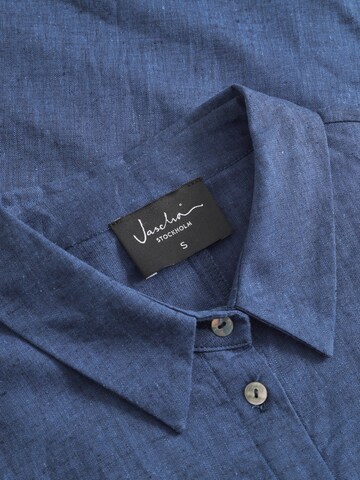 Jascha Stockholm Shirt dress 'New Look' in Blue