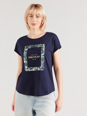 ONLY PLAY Performance Shirt 'ONPAUB-SAVE' in Blue: front