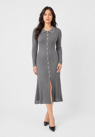 Elara Knit dress in Grey