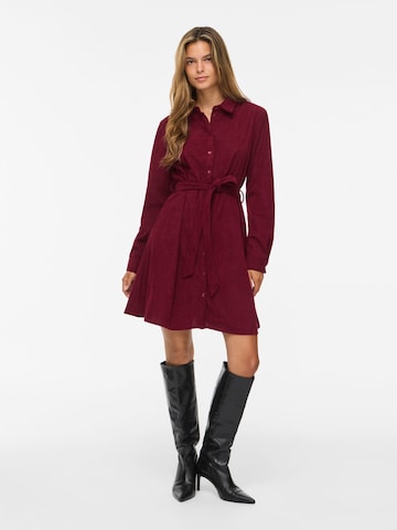 Abito camicia 'VIElsa' di VILA in rosso