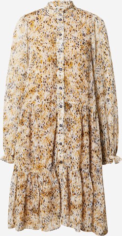 SECOND FEMALE Shirt Dress 'Linaria' in Yellow: front