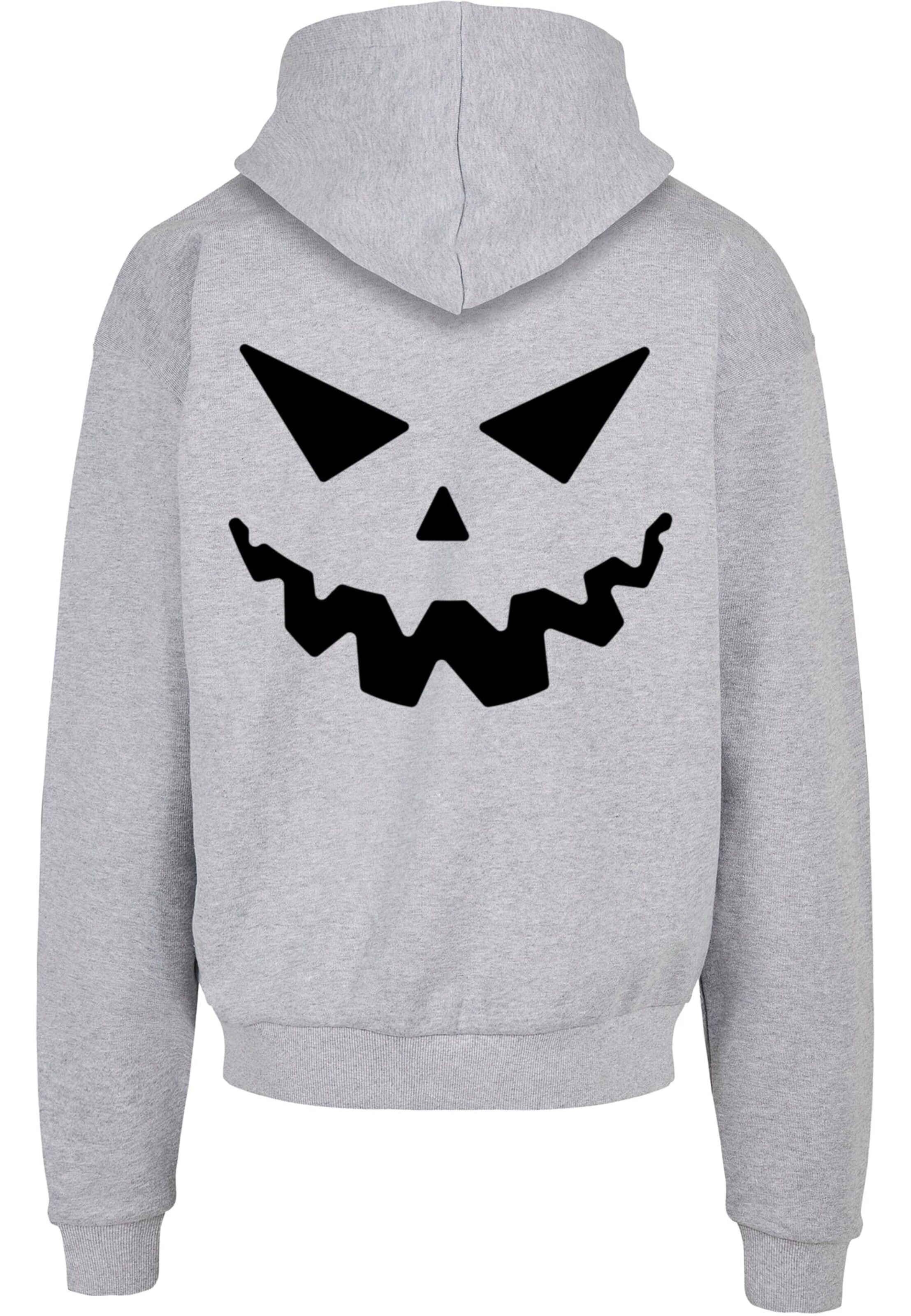 Merchcode Sweatshirt 'Halloween - Are You Scared' in Grau