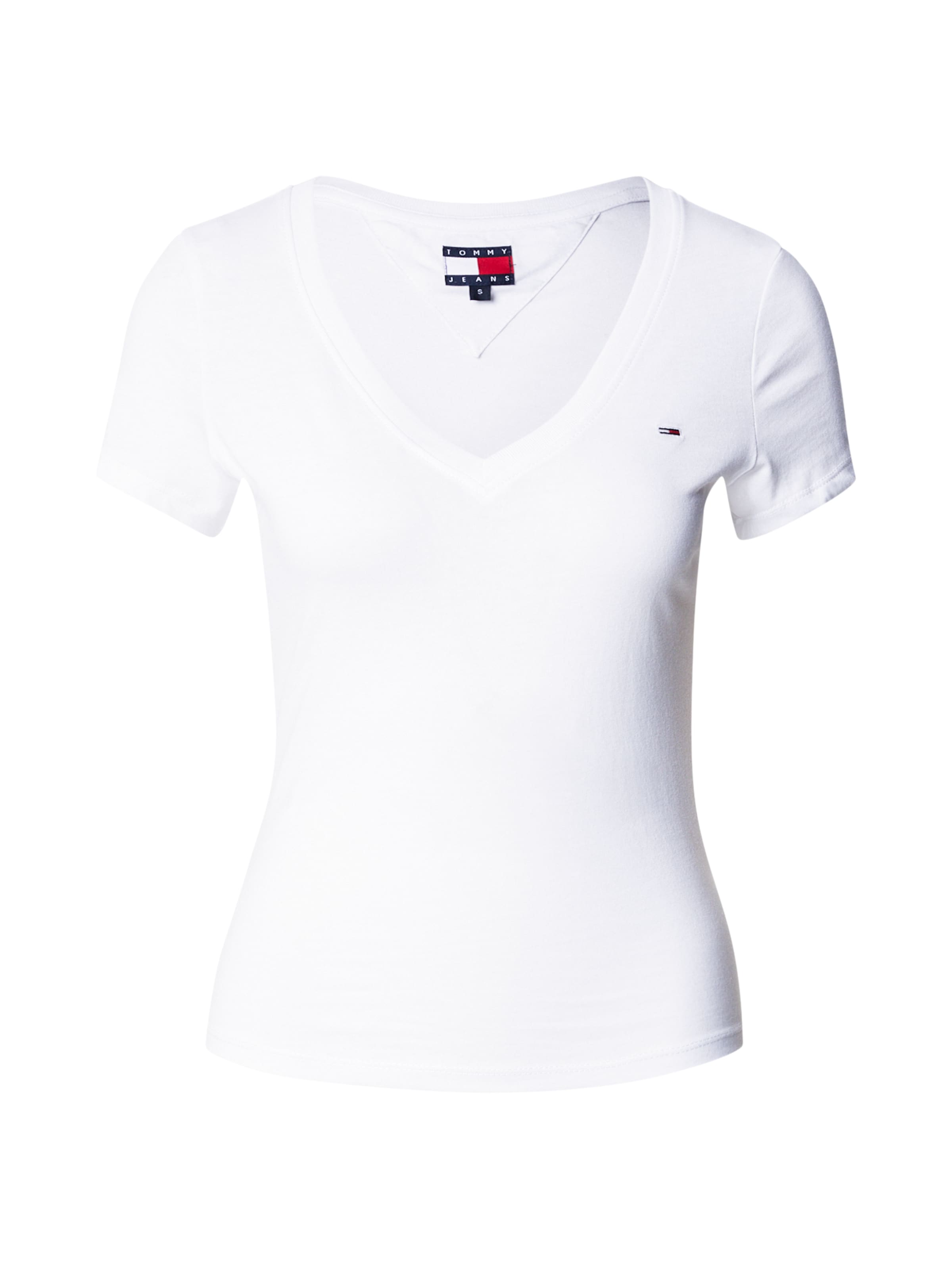 Tommy Jeans Tričko - Biela: predná strana