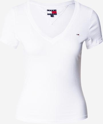 Tommy Jeans Tričko - Biela: predná strana