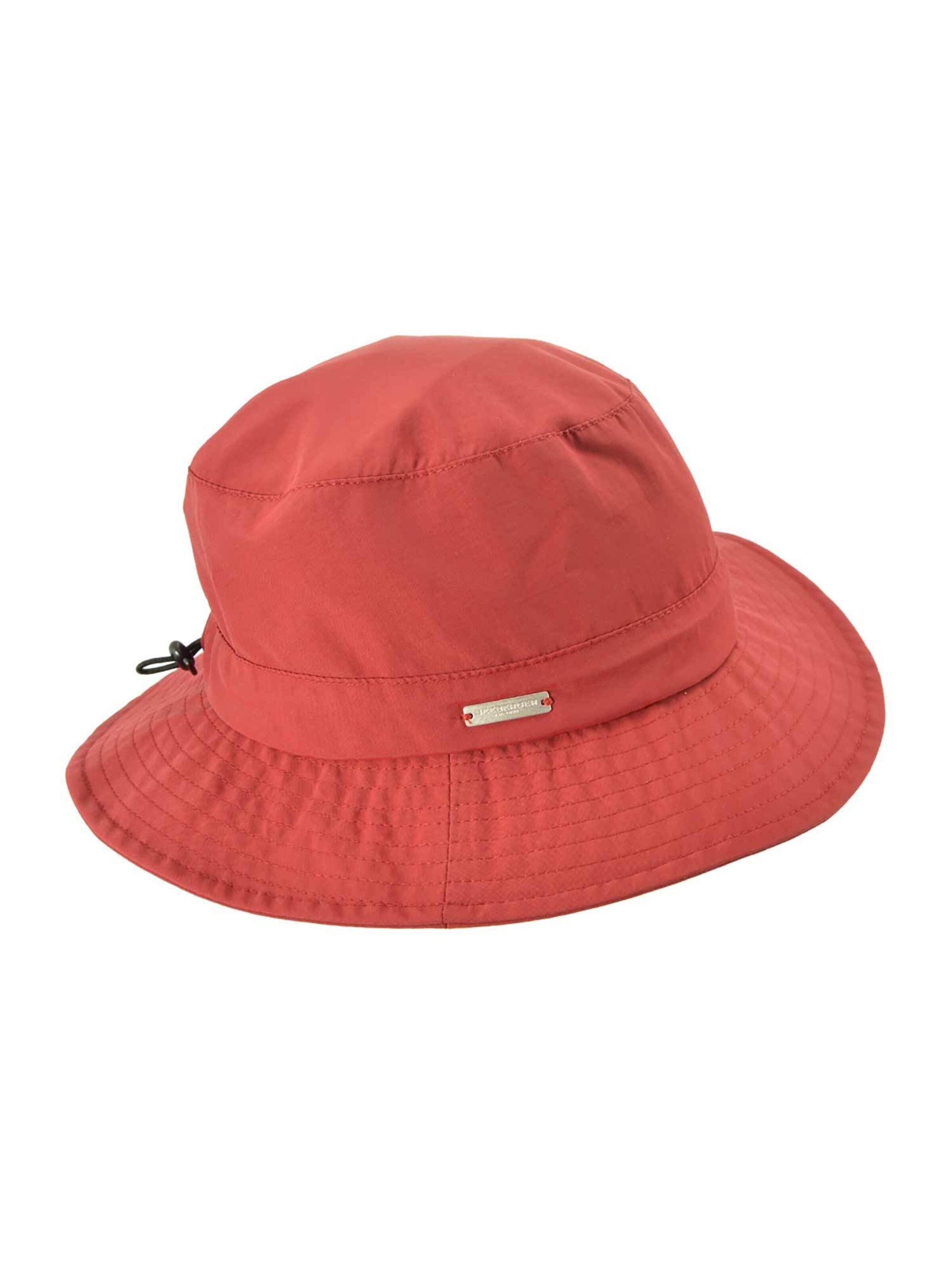 Seeberger Hat 'Hut' in Red: front