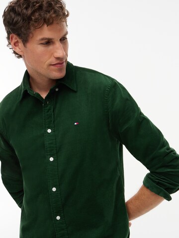 TOMMY HILFIGER Regular fit Overhemd in Groen