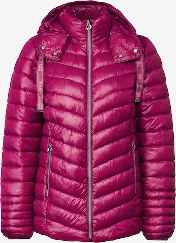 STREET ONE Демисезонная куртка в Ярко-розовый: спереди