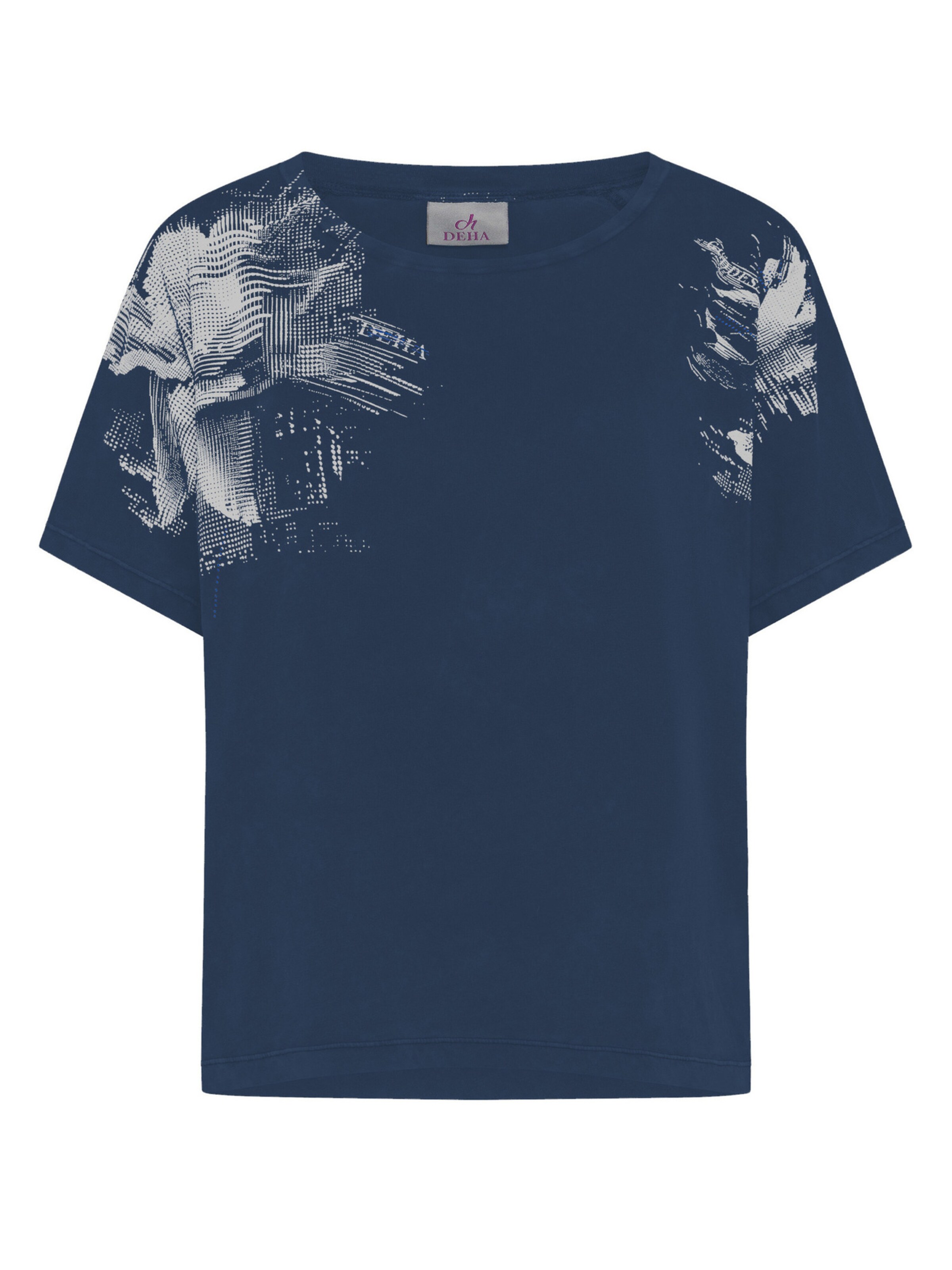 Maglietta di DEHA in blu: frontale