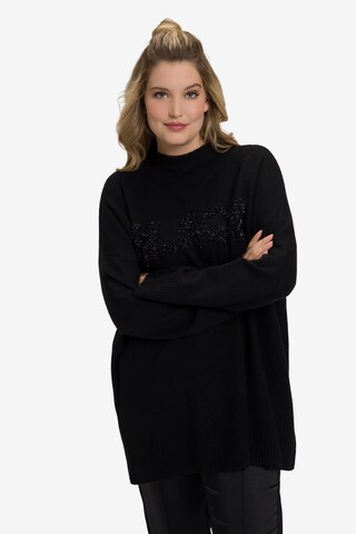 Ulla Popken Pullover in Schwarz: predná strana