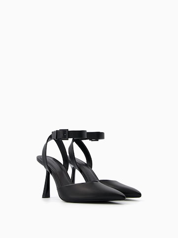 Bershka Slingpumps i sort