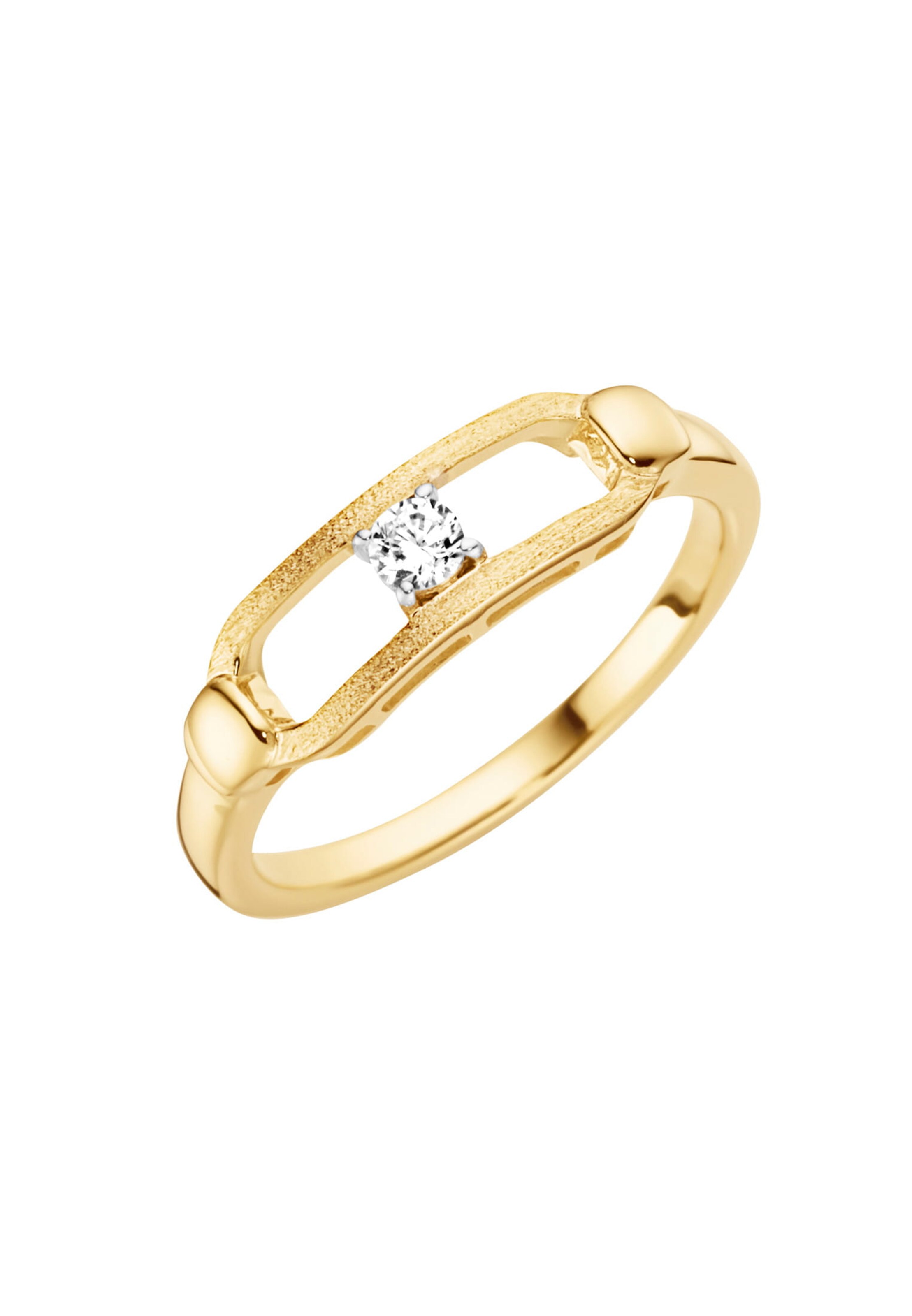 Suri Frey Ring 'Filly ' in Gelb: Vorderseite