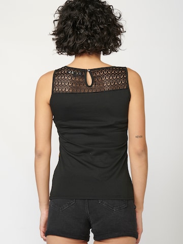 Camicia da donna di KOROSHI in nero