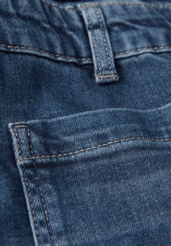 STREET ONE Tapered Jeans 'Paperbag' in Blue