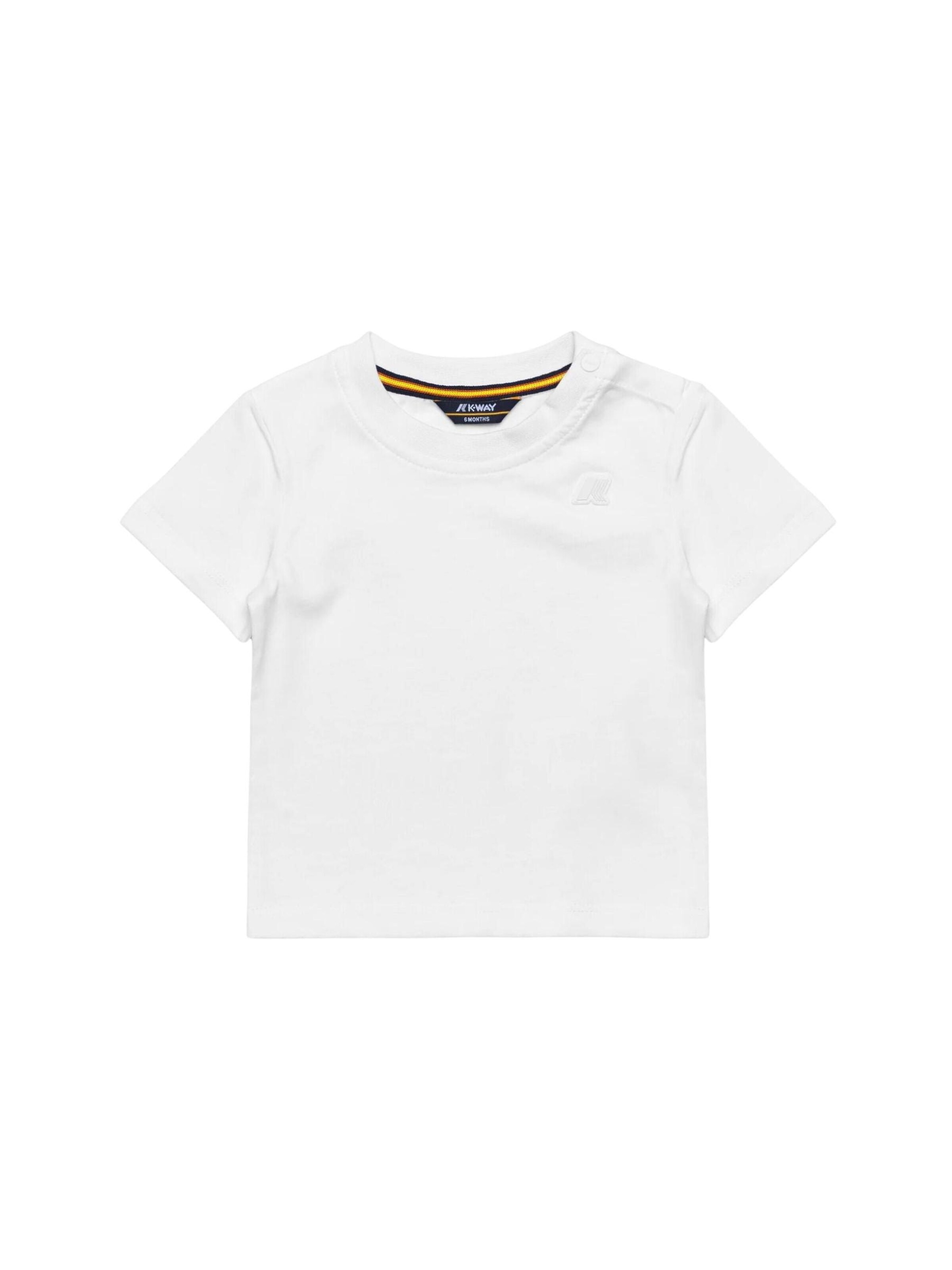 Maglietta 'K-WAY KIDS E. PETE JERSEY T-SHIRT' di K-Way in bianco: frontale