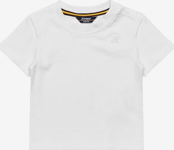 K-Way Koszulka 'K-WAY KIDS E. PETE JERSEY T-SHIRT' w kolorze biały: przód