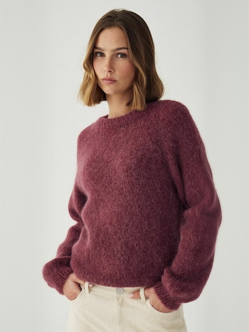 Noella Sweater ' N-Latora ' in Rot: Vorderseite