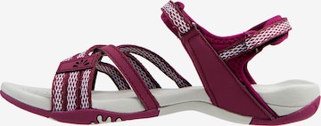 Cruz Sandale 'Aarhus' in Rot: Vorderseite