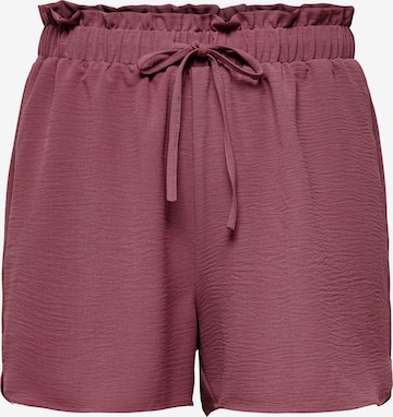 ONLY Regular Shorts 'Mette' in Lila: predná strana