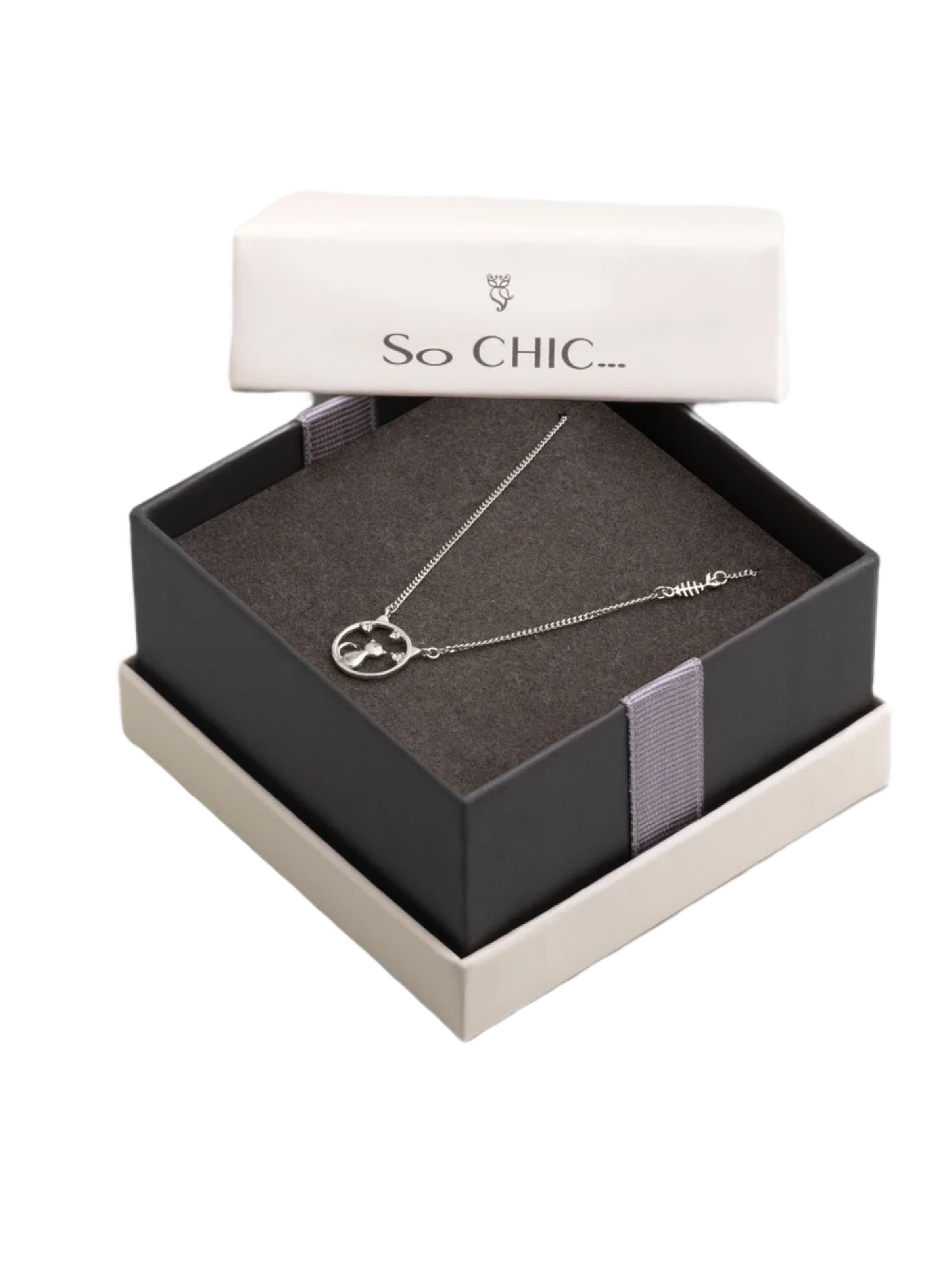 So Chic Necklace in Silver