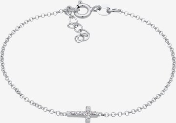 ELLI Armband 'Kreuz' in Silber: predná strana
