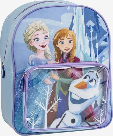Disney Frozen Backpack 'Disney Frozen Backpack Elsa Anna Olaf Blue Girls' in Mixed colors: front