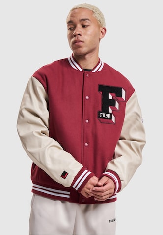 FUBU Between-Season Jacket in Red: front