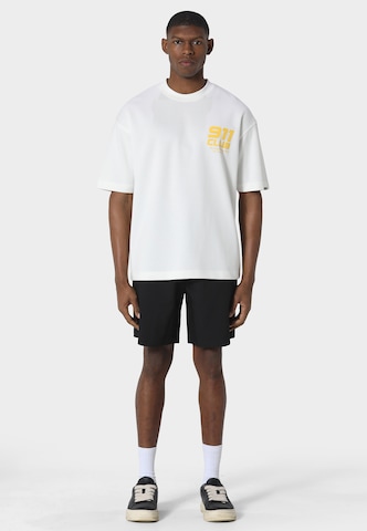 T-Shirt 'W-Maker' Pas De Monaco en blanc