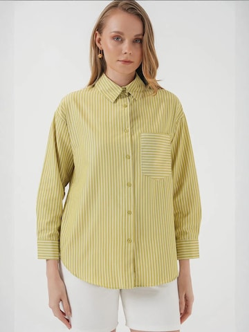 Chemisier Bigdart en vert