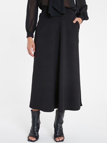 Ana Alcazar Rok 'Sekana' in Zwart: voorkant