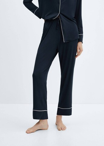 MANGO Pyjama in Blau: Vorderseite