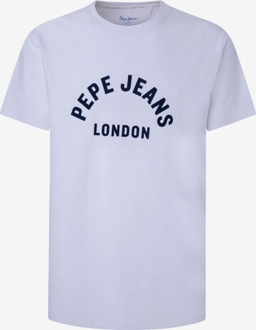 Pepe Jeans Shirt 'RAFERTY' in Weiß: predná strana