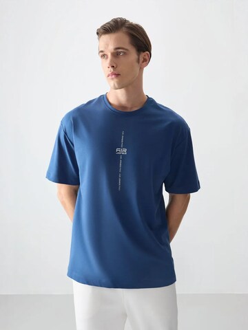 T-Shirt Tommy Life en bleu