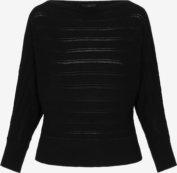 Pull-over DreiMaster Klassik en noir : devant