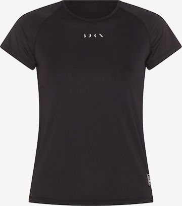 Born Living Yoga Functioneel shirt ' Tora ' in Zwart: voorkant