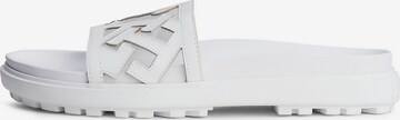 TOMMY HILFIGER Mules in White: front
