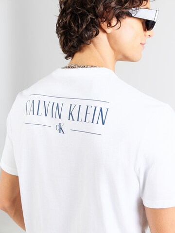 Calvin Klein Jeans Paita värissä valkoinen
