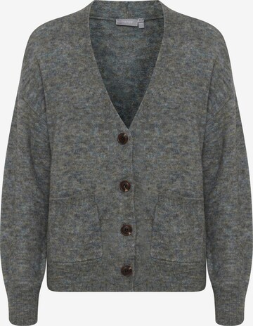 Fransa Knit Cardigan 'FREMDEBBI 2' in Grey: front