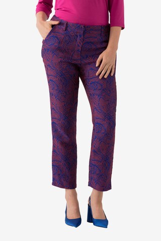 Ulla Popken Regular Pants in Pink: front