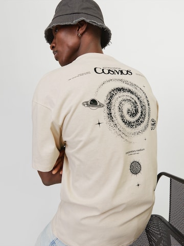 JACK & JONES - Camiseta 'JORCOSMOS' en beige