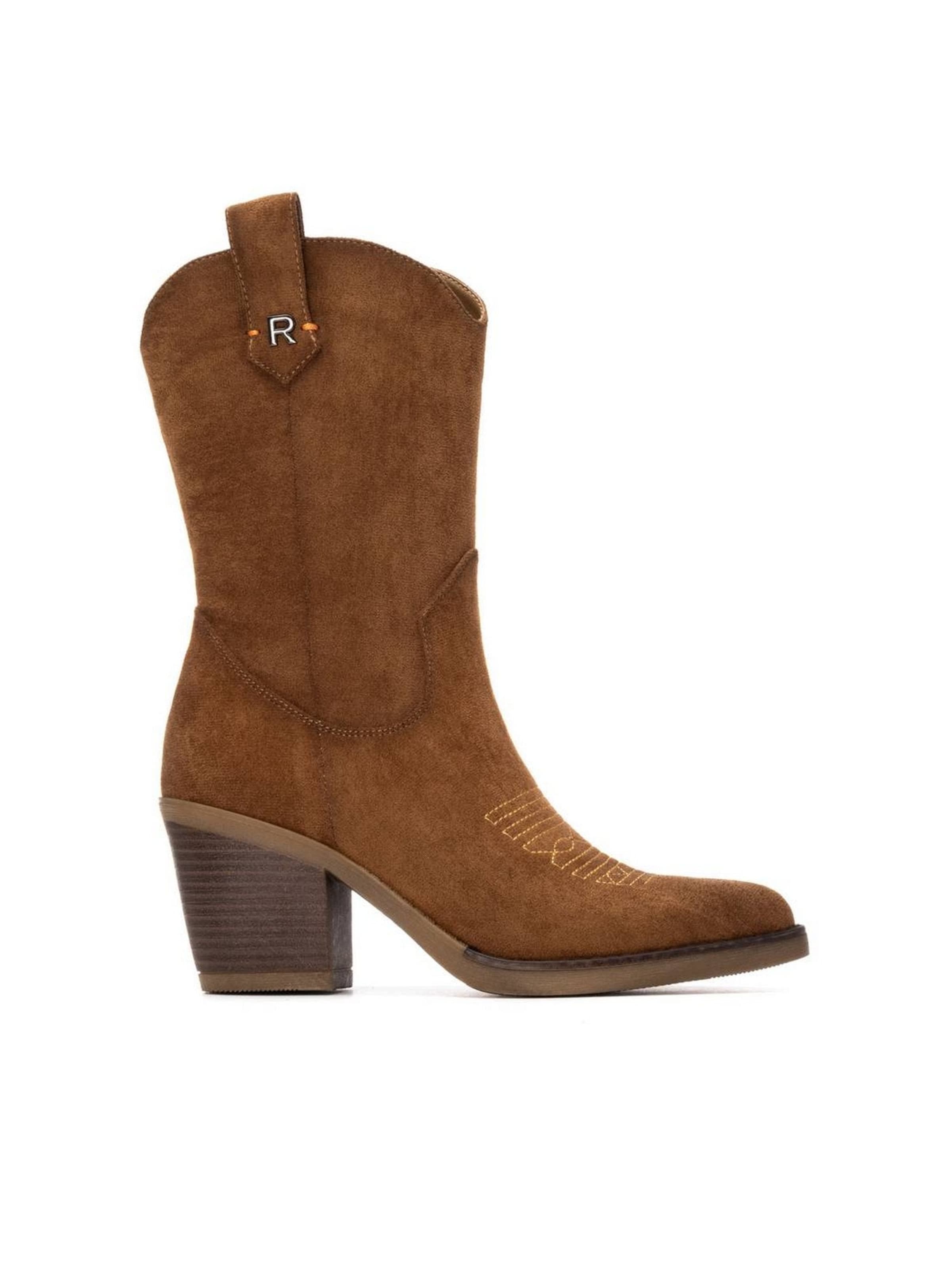 Stivale da cowboy '172967' di Refresh in beige: frontale