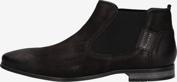 bugatti Chelsea Boots in Black: front