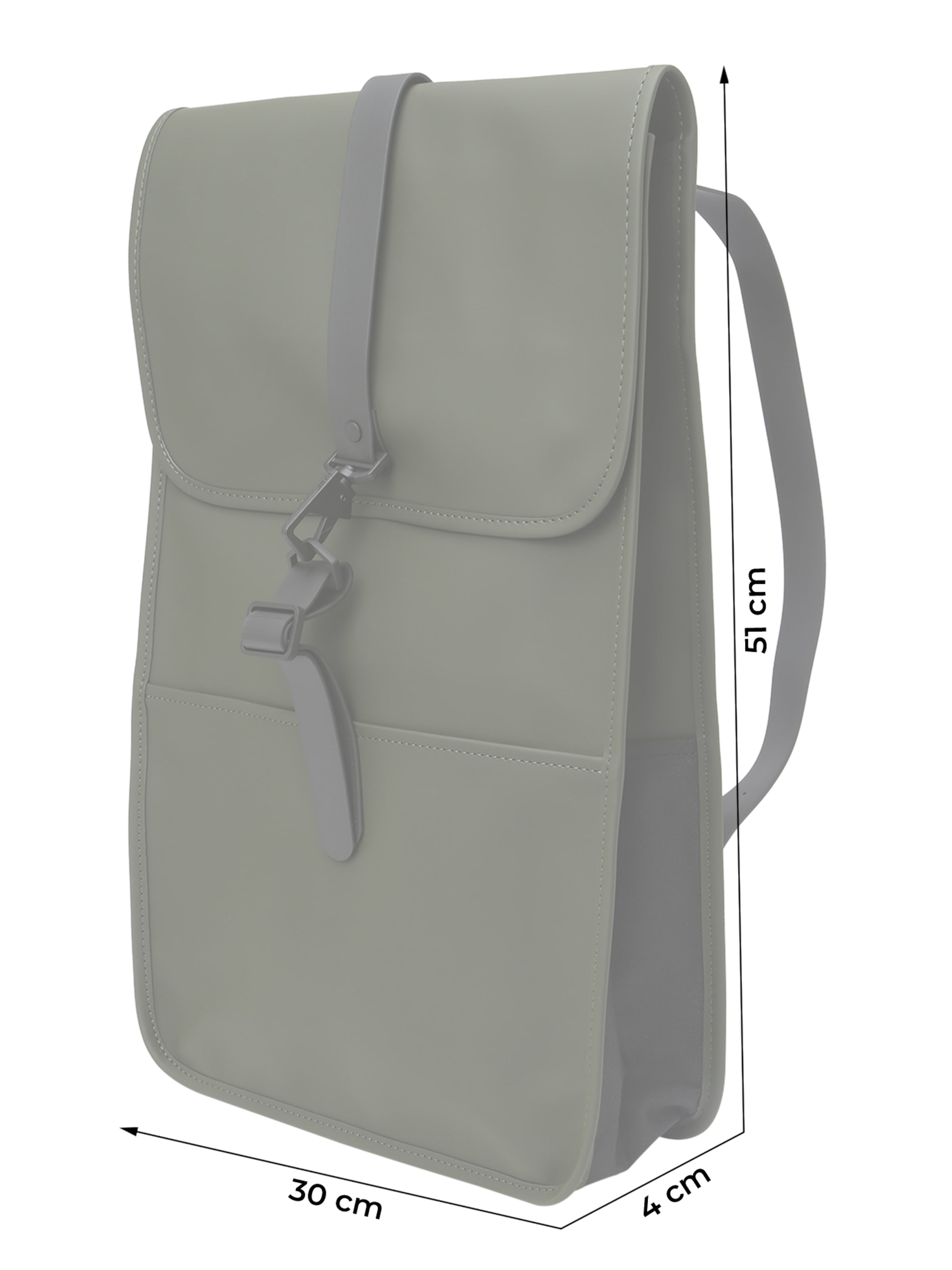 RAINS Σακίδιο πλάτης σε πράσινο