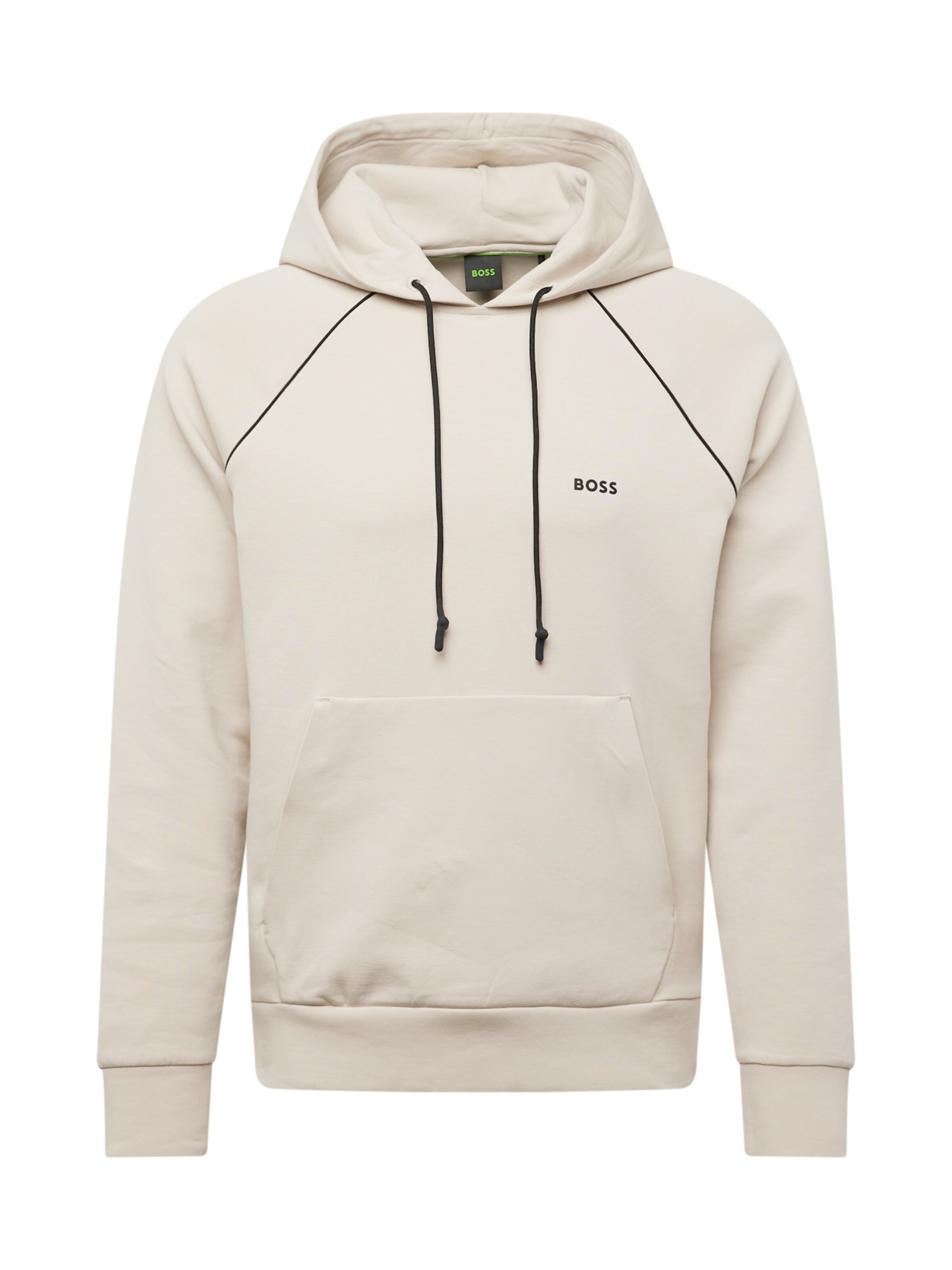 BOSS Herren Soody 1 Sweatshirt – Mit Sportiven Streifen & Logo-Print, Gerader Schnitt & Rippbündchen