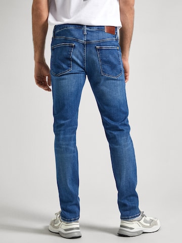 Coupe slim Jean Pepe Jeans en bleu