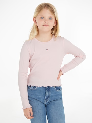 TOMMY HILFIGER Μπλουζάκι 'Essential' σε ροζ