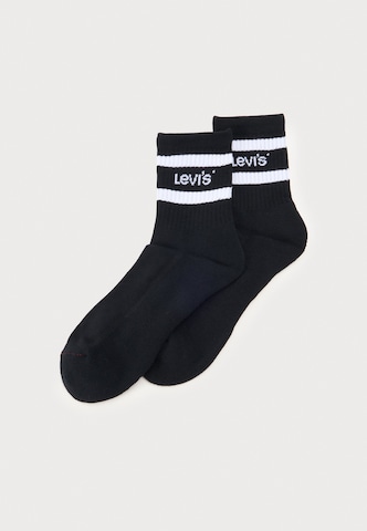 LEVI'S ® Къси чорапи в черно: отпред