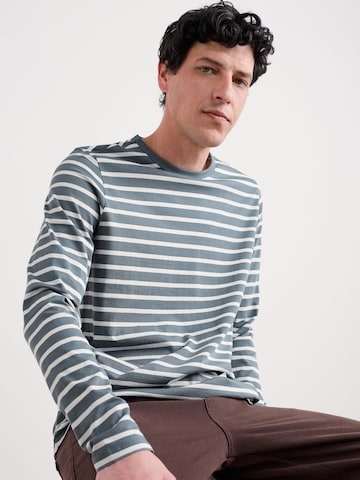 Seasalt Cornwall Shirt 'Sailor' in Grijs: voorkant