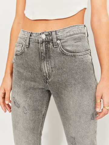 Tally Weijl Slimfit Jeans in Grau